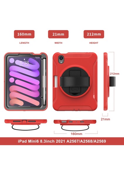 Ipad Mini 6 Tablet Kılıfı (Yurt Dışından)