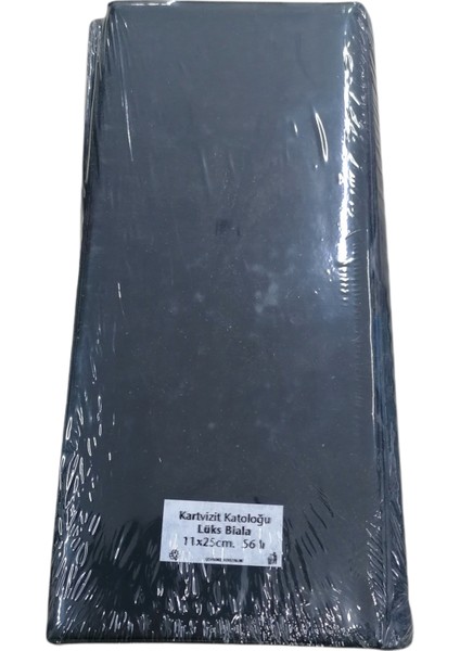 Kartvizit Katoloğu Lüks Biala 11 x 25 cm 56'lı