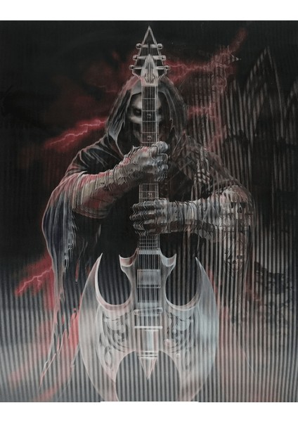 Samur 5d Elmas Boyama 3 Farklı Resim Değişenli Kuru Kafa Tablosu 30X40 cm modelleri