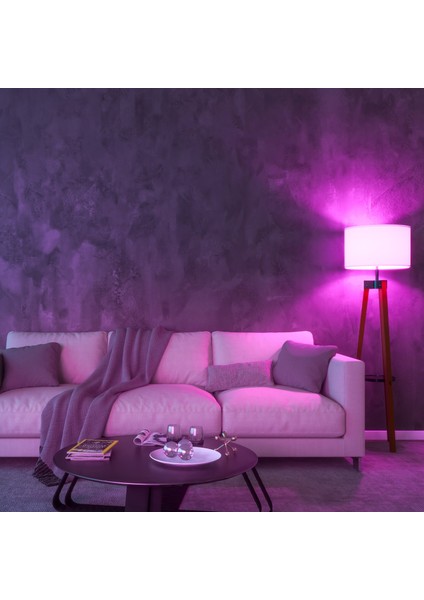 Sl-Rgb9 Akıllı Rgb LED Lamba Ampul 9W 50Hz 800 Lümen Wifi Tuya Destekli