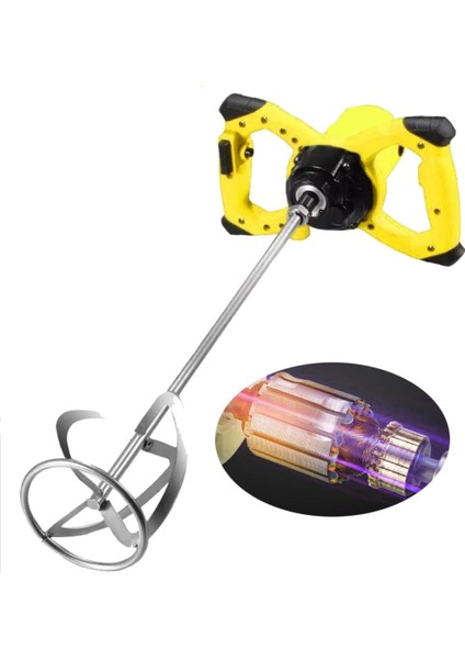 Power Tools 3800 Watt 6 Kademe Hız Ayarı Boya ve Harç Mikseri Karıştırıcı