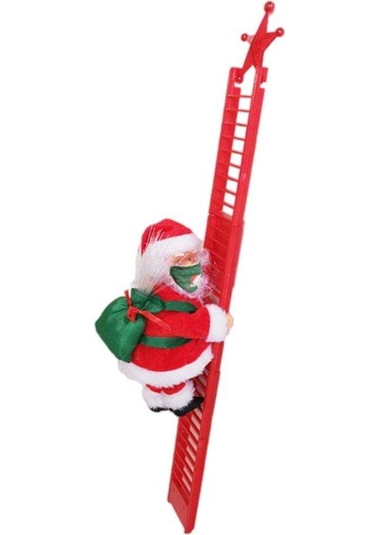 Elektrikli Tırmanma Halatı Noel Baba Noel Hediye Ev Tırmanma Boncuk B Için Yeni Yıl Parti Kapısı B (Yurt Dışından)