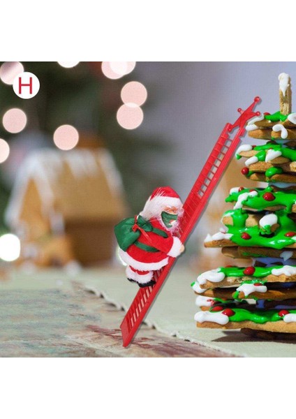 Elektrikli Tırmanma Halatı Noel Baba Noel Hediye Ev Tırmanma Boncuk B Için Yeni Yıl Parti Kapısı B (Yurt Dışından) fiyatları