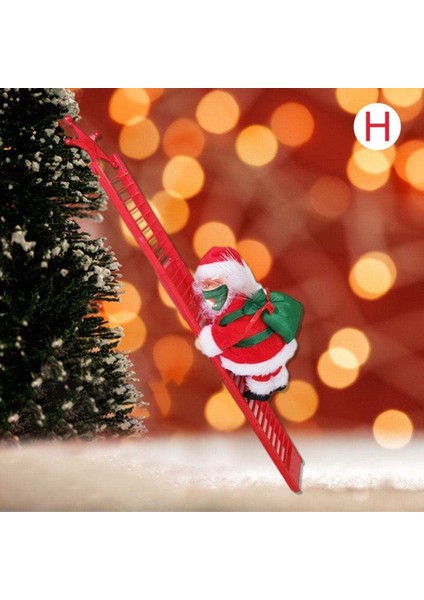 Elektrikli Tırmanma Halatı Noel Baba Noel Hediye Ev Tırmanma Boncuk B Için Yeni Yıl Parti Kapısı B (Yurt Dışından) indirimleri