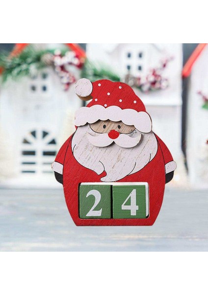 Üç Boyutlu Takvim Süsler Çalışma Odası Masaüstü Moose Için Noel Takvimi (Yurt Dışından) indirimleri