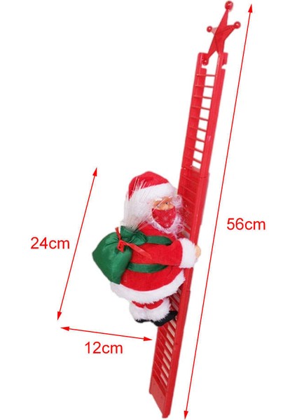 Noel'e Geri Sayımlar 24 Gün Pil Işletilen Advent Takvimi Tatil Için (Yurt Dışından)