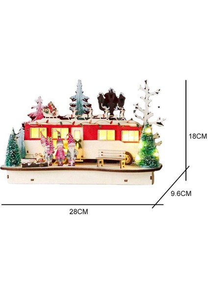 Elektrikli Tırmanma Halatı Noel Baba Noel Hediye Yeni Yıl Parti Kapısı Ev Için Kırmızı Elyaf A (Yurt Dışından)