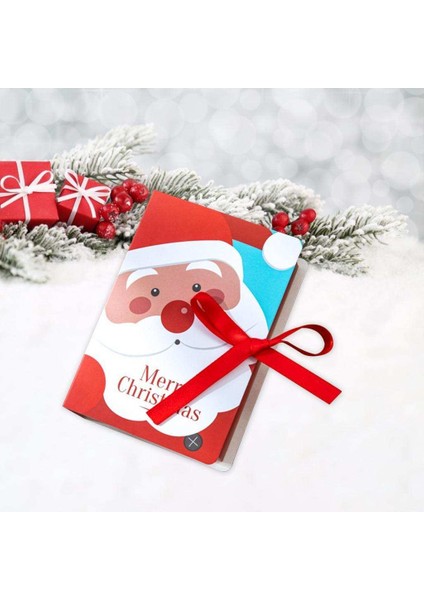 Karton Noel Hediyesi Kutuları 5 "desenli Kurabiye Hediye Sepeti Santa Hediye Vermek Hediye Vermek (Yurt Dışından) fırsatları