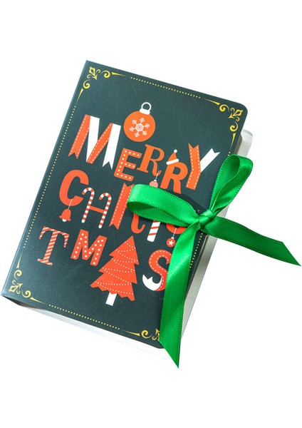 Karton Noel Hediyesi Kutuları 5 "desenli Kurabiye Hediye Sepeti Santa Claus Hediye Için (Yurt Dışından)