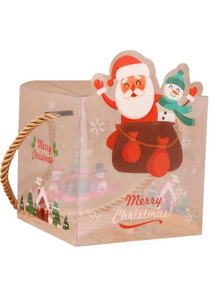Noel Hediye Kutuları Gömlek Kutuları 5 "doğum Günleri Için Yeniden Kullanılabilir Şeker Kurabiye Yeşil Yaprakları (Yurt Dışından)