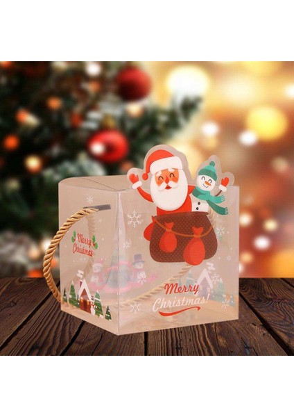 Noel Hediye Kutuları Gömlek Kutuları 5 "doğum Günleri Için Yeniden Kullanılabilir Şeker Kurabiye Yeşil Yaprakları (Yurt Dışından) indirimleri