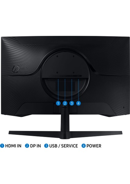 Odyssey G5 27" 1ms 165Hz VA WQHD (Display Port+HDMI) Freesync Premium Curve Monitör LS27AG550EUXUF