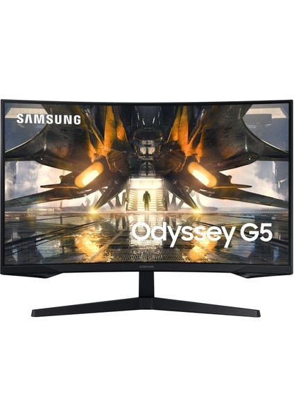 Odyssey G5 32" 1ms 165 Hz VA WQHD (Display Port+HDMI) Freesync Premium Curve Monitör LS32AG550EUXUF