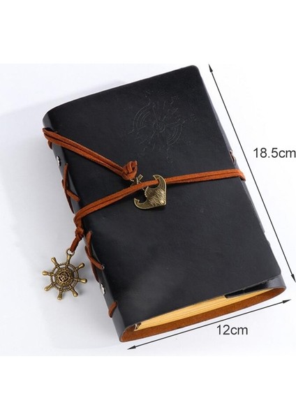 puluz P697 Creative Corsair Anchor Kırtasiye Not Defteri Siyah (Yurt Dışından)