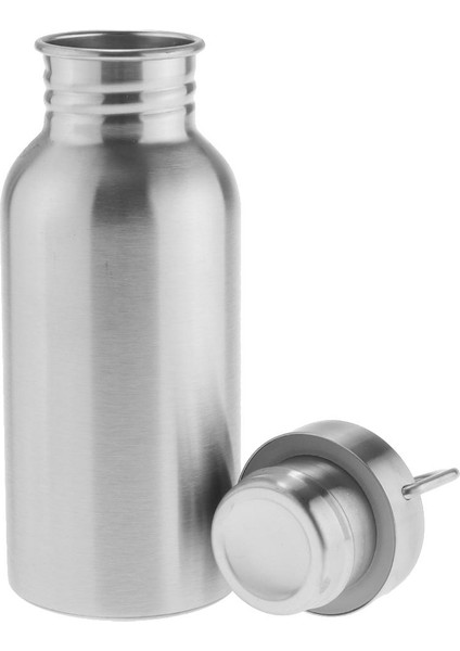 500 ml Spor Paslanmaz Çelik Su Şişesi Su Şişesi Bisikletçiler Için Açık 19.3x7.2 cm (Yurt Dışından)