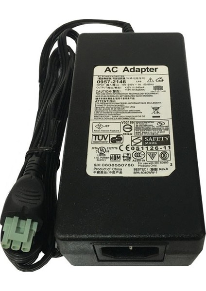 32V 940 Ma 15V 625 Ma Hp 0950-2146 (Muadil ) Yazıcı Adaptörü