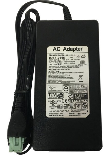 32V 940 Ma 15V 625 Ma Hp 0950-2146 (Muadil ) Yazıcı Adaptörü