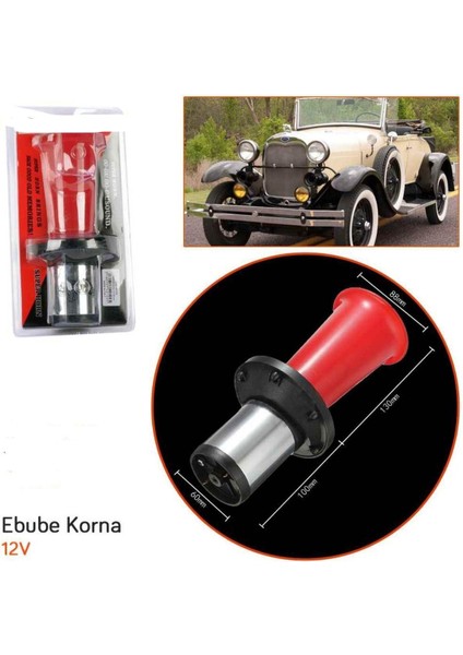 Ebube Korna Kırmızı 12 V fiyatları