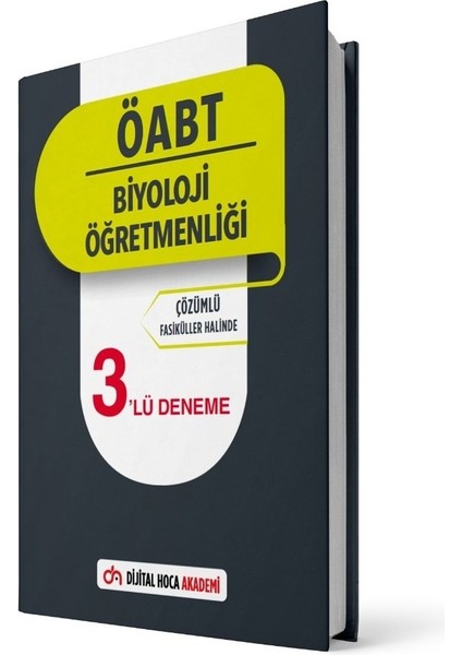 ÖABT 2022 Biyoloji Öğretmenliği Çözümlü 3’ Lü Deneme