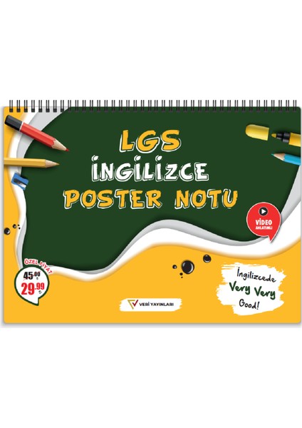 LGS Ingilizce Poster Notu