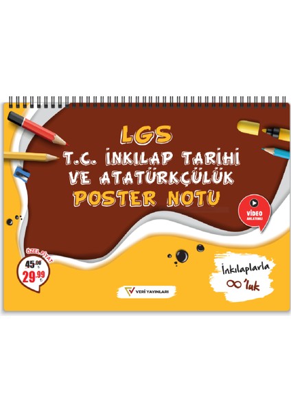 LGS T.c. Inkılap Tarihi ve Atatürkçülük Poster Notu