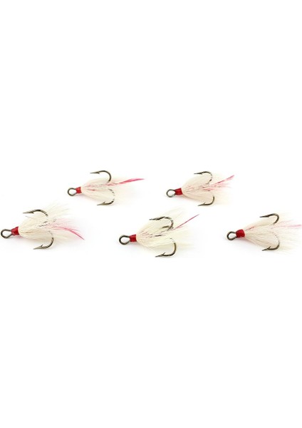 611113 No:1/0 3lü Iğne Beyaz Tüylü 5li Pkt