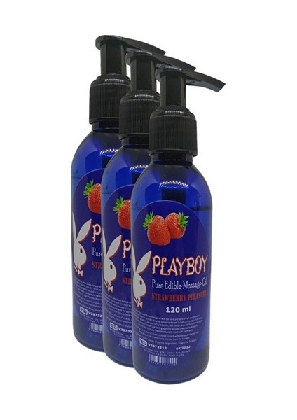 Aromaterapi Pure Edible Aromalı Masaj Yağı 120 ml x 3