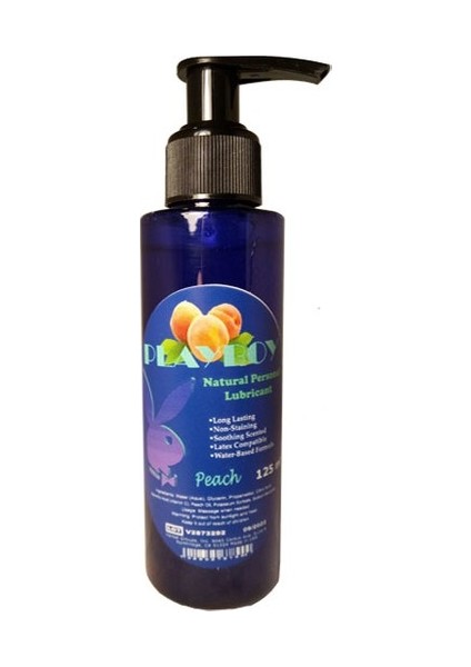 Aromaterapi Peach Flavor Natural Personal Lubricant 125 ml Şeftali Aromalı Jel