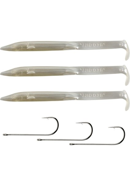 Rascal Silikon 115 mm 4,5" Silver Pearl