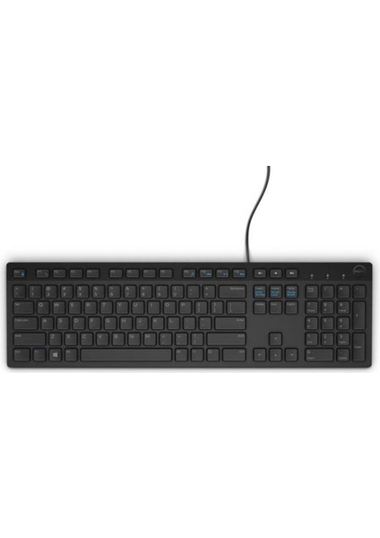 KB216 Multimedia Türkçe (QWERTY) Kablolu Klavye Siyah