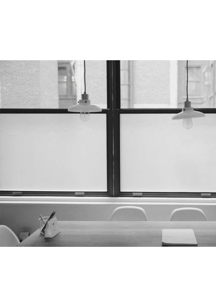 70 x 100 cm Yapışkanlı Buzlu Cam Folyosu Cam Kumlama Folyosu