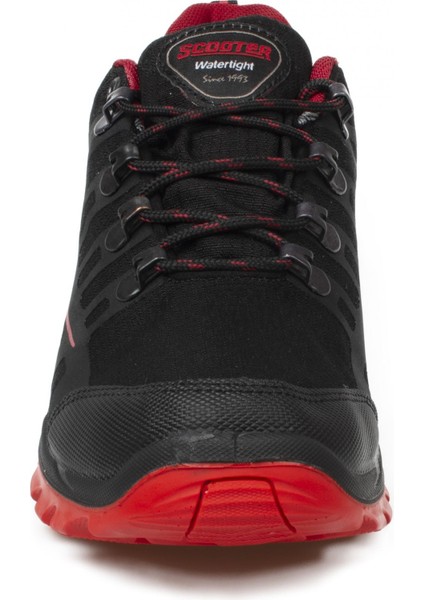 Su Geçirmez Siyah-Kırmızı Erkek Ayakkabı M5550TSK-Scooter modelleri