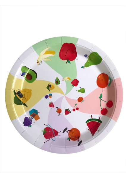 Meyveler Tabak, 8’li