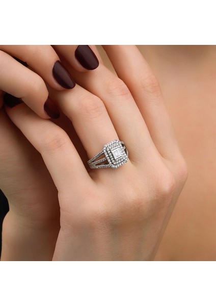 0,77 Karat Baget Yüzük fiyatları