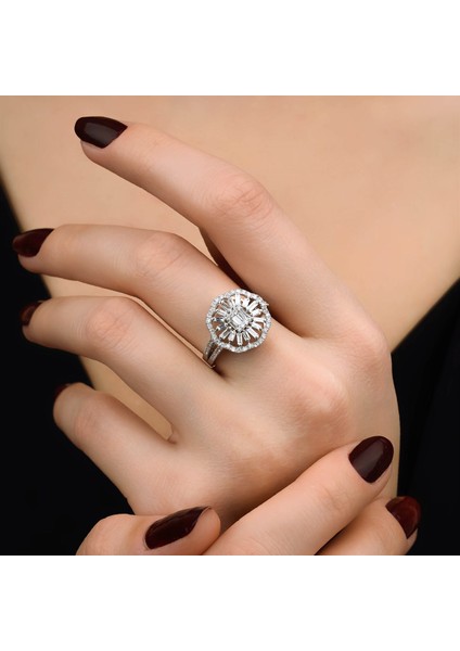 0,66 Karat Baget Yüzük fiyatları