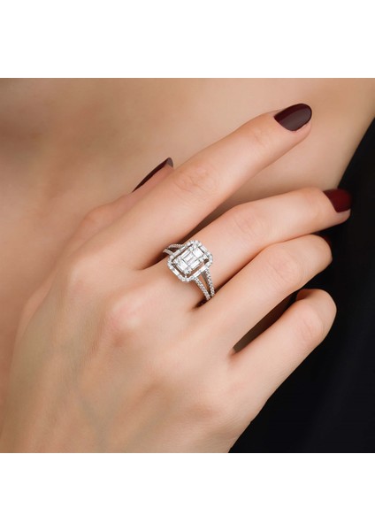 0,80 Karat Baget Yüzük fiyatları