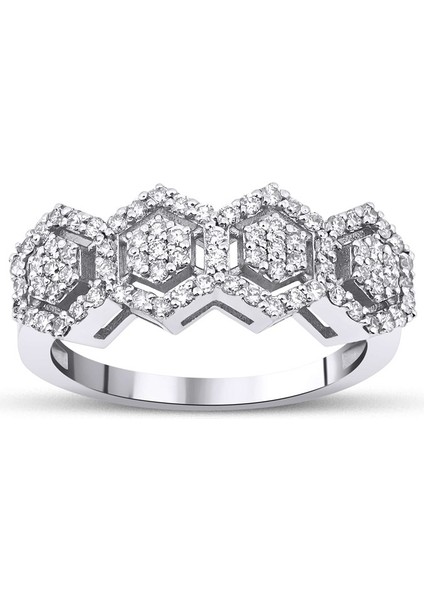 0,60 Karat Baget Yüzük