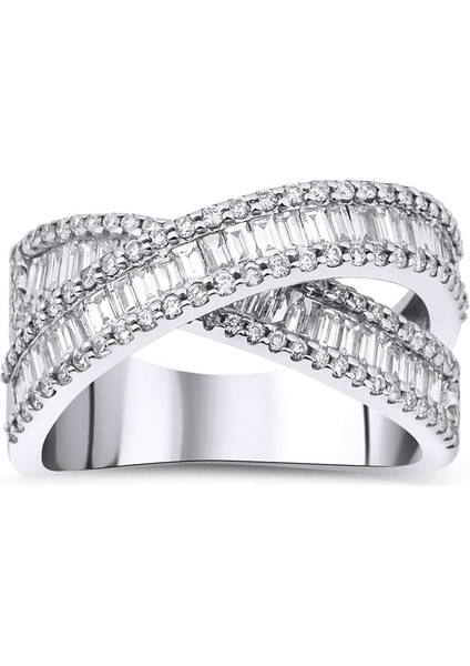 1,62 Karat Baget Yüzük