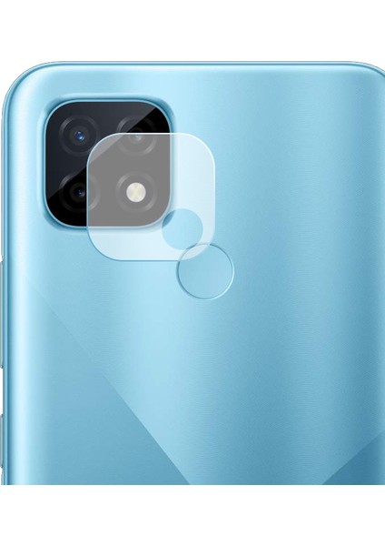 Realme C21 Kamera Lens Koruyucu 3D Cam