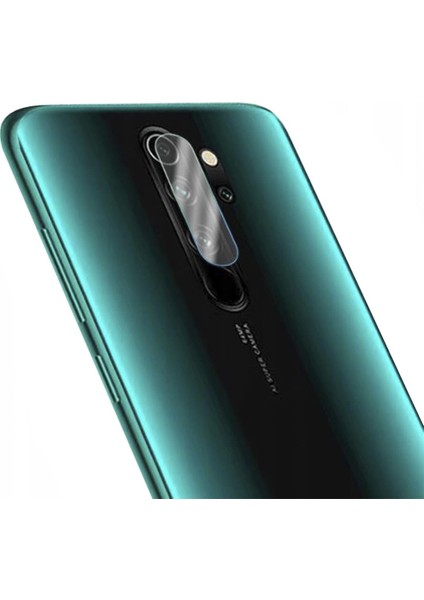Xiaomi Redmi Note 8 Pro Kamera Lens Koruyucu Nano Cam Şeffaf Tam Kaplama