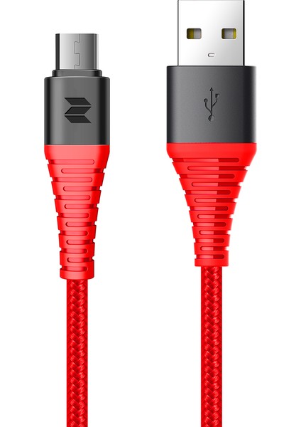 Z9 Hi-Tensile Micro USB Şarj ve Data Aktarım Kablosu 120CM 2A