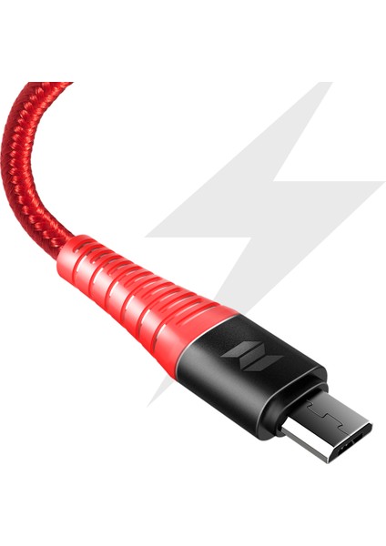 Z9 Hi-Tensile Micro USB Şarj ve Data Aktarım Kablosu 120CM 2A