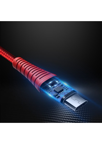 Z9 Hi-Tensile Micro USB Şarj ve Data Aktarım Kablosu 120CM 2A