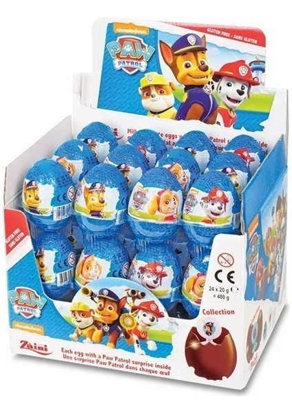 Çikolatalı Yumurta Paw Patrol 20 Gr
