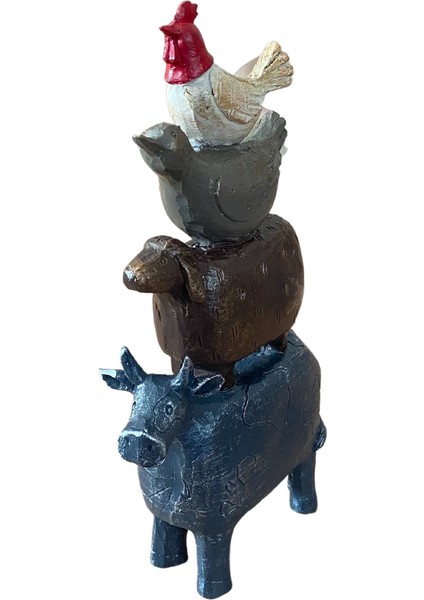 Dekoratif Bremen Mızıkacıları Biblo modelleri