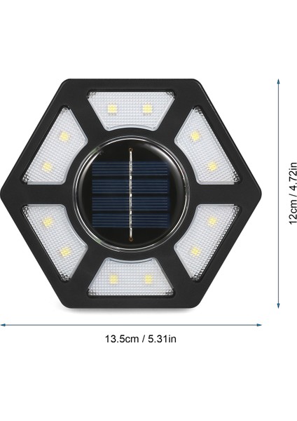 4 Adet Zemin Işıkları Peyzaj Aydınlatma LED Güneş Zemin  (Yurt Dışından)
