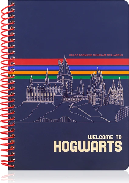 Harry Potter Hogwarts Butik Defter 95 Yaprak Çizgili