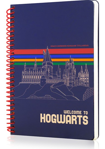 Harry Potter Hogwarts Butik Defter 95 Yaprak Çizgili