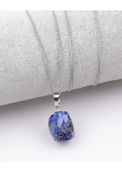 Lapis Lazuli Doğal Taş Kolye