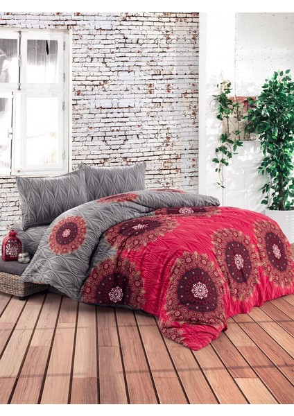 tek kişilik ranforce nevresim takımı / romance